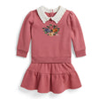 Ensemble Jupe Ouaté 6-24mois-Polo Ralph Lauren-Rose-6 m-RLA-310B26819002-CLÉMENT