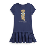 Robe Volant Ours Polo 2-6ans-Polo Ralph Lauren-Marine-2-RLA-312B20040001-CLÉMENT