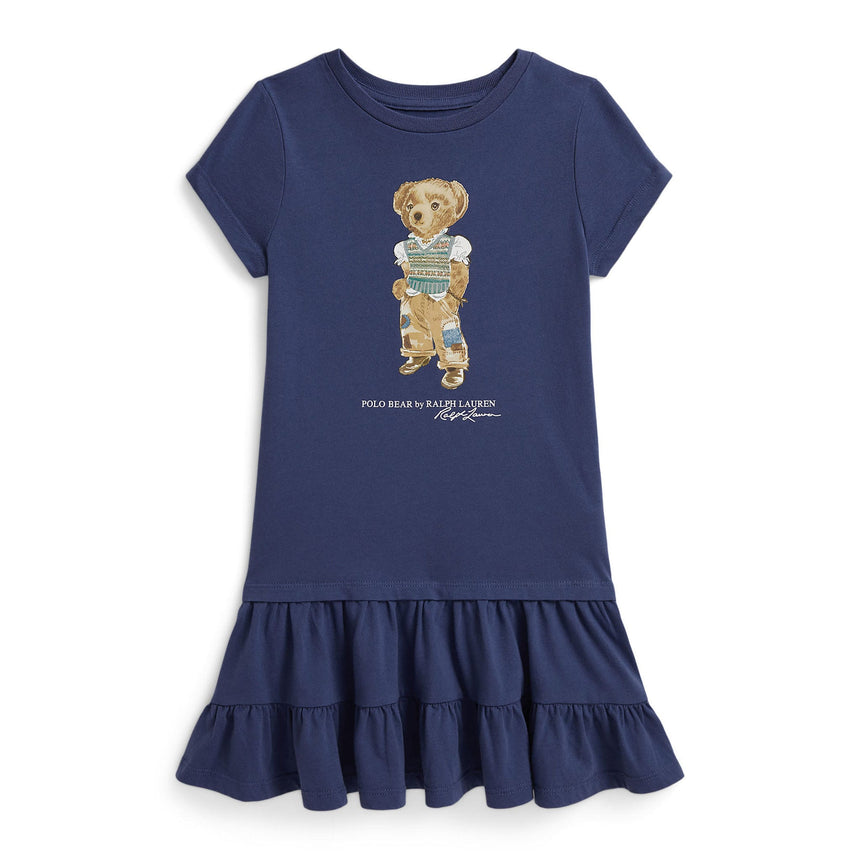 Robe Volant Ours Polo 2-6ans-Polo Ralph Lauren-Marine-2-RLA-312B20040001-CLÉMENT