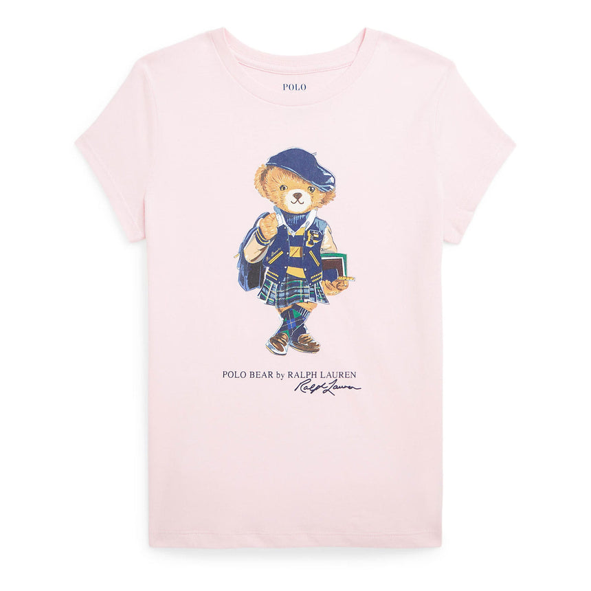 T-shirt Ours Polo 7-16ans-Polo Ralph Lauren-Rose-S-RLA-313961230001-CLÉMENT