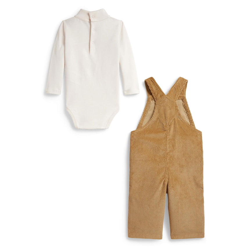 Ensemble Salopette Corduroy 6-24mois-Polo Ralph Lauren-RLA-320B27219001-CLÉMENT