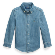 Chemise Chambray 2-7ans-Polo Ralph Lauren-Denim-2-RLA-322713843001-CLÉMENT