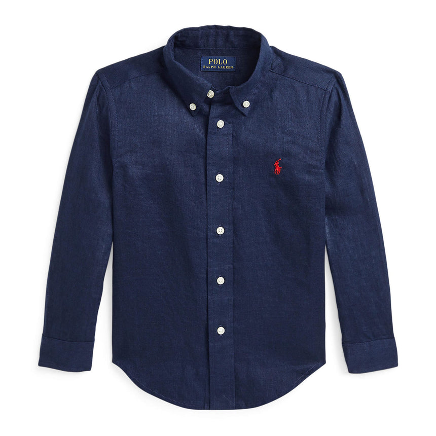Chemise Lin Sport 2-7ans-Polo Ralph Lauren-Marine-2-RLA-322967600004-CLÉMENT