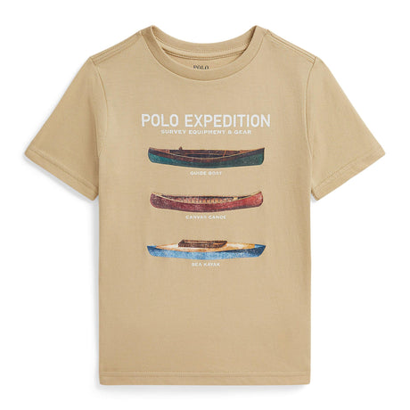 T-shirt Expedition Polo 2-7ans-Polo Ralph Lauren-Beige-2-RLA-322B18305001-CLÉMENT