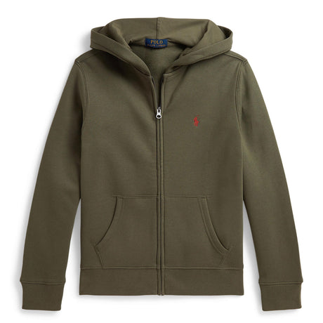 Kangourou Zip Uni 8-16ans-Polo Ralph Lauren-Olive-S-RLA-323799360504-CLÉMENT