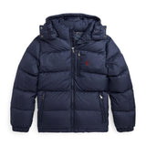 Manteau Duvet Nylon Recylé 8-16ans-Polo Ralph Lauren-Marine-S-RLA-323969861002-CLÉMENT