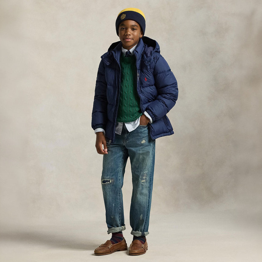 Manteau Duvet Nylon Recylé 8-16ans-Polo Ralph Lauren-RLA-323969861002-CLÉMENT