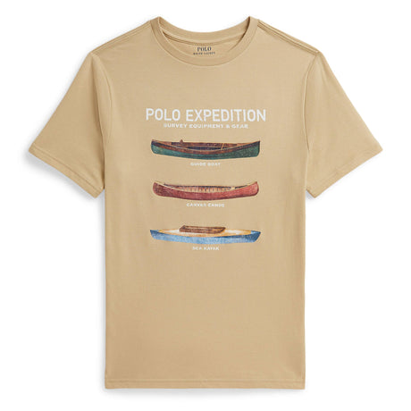 T-shirt Expedition Polo 8-16ans-Polo Ralph Lauren-Beige-S-RLA-323B18305001-CLÉMENT
