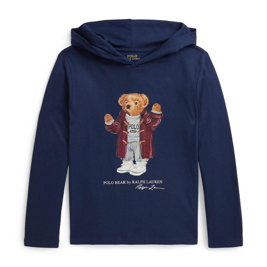 Tshirt Capuchon Ours Polo 8-16ans-Polo Ralph Lauren-Marine-S-RLA-323B27286001-CLÉMENT
