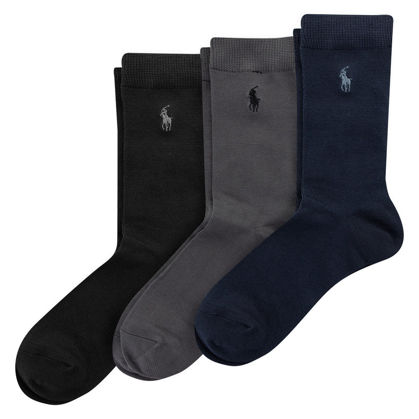 Bas Supersoft (3) 2-4ans-Polo Ralph Lauren-Marine-2-4-RLB-B61091TPK-CLÉMENT