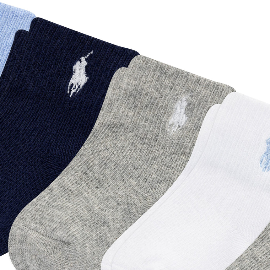 Ensemble de 7 paires de chaussettes essentielles - 0 à 6 mois-Polo Ralph Lauren-RLB-B61427LBX7-CLÉMENT