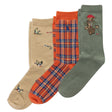 Bas (3) Ours Plein Air Pointures 4-11-Polo Ralph Lauren-Olive-4-7-RLB-B61523BPK-CLÉMENT