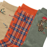 Bas (3) Ours Plein Air Pointures 4-11-Polo Ralph Lauren-RLB-B61523BPK-CLÉMENT