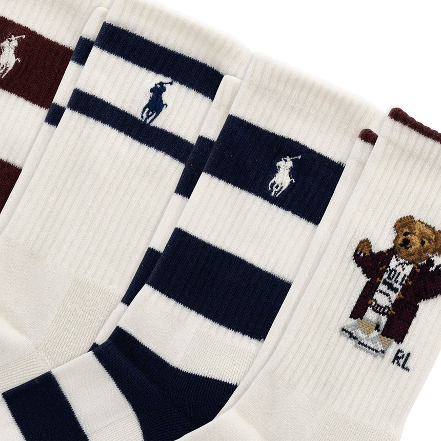 Bas (3) Ours Varsity Pointures 4-11-Polo Ralph Lauren-RLB-B61528BPK-CLÉMENT