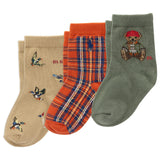 Bas (3) Outdoor Bear 6-24mois-Polo Ralph Lauren-Olive-6-12 m-RLB-B61530IPK-CLÉMENT