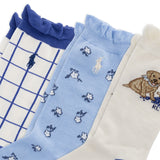 Bas Chien Bleuet (3) 4-11ans-Polo Ralph Lauren-RLB-G41425GPK-CLÉMENT