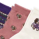 Bas (3) Fair Isle 6-24mois-Polo Ralph Lauren-RLB-G41435IPK-CLÉMENT