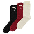 Ensemble de 3 paires de chaussettes pointelle - Pointures 4 à 11-Polo Ralph Lauren-Ivoire-4-6X-RLB-G42320GPK-CLÉMENT