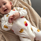 Pyjama Hamburgers Prématuré-30mois-Roche Ciseaux-ROO-PC60168-CLÉMENT