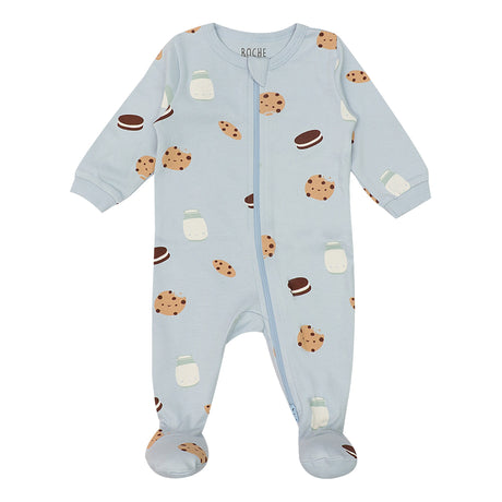 Pyjama Biscuits Prematuré -30mois-Roche Ciseaux-Bleu-Prématuré-ROO-PC60198-CLÉMENT