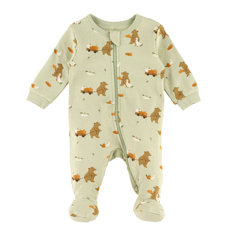 Pyjama Ours Prematuré-30mois-Roche Ciseaux-Sauge-Prématuré-ROO-PC61138-CLÉMENT