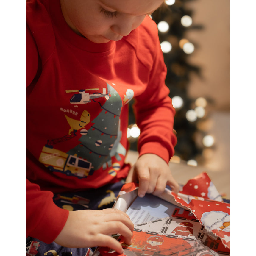 Pyjama Dinosaures 2-14ans-Roche Ciseaux-ROO-T5998-CLÉMENT