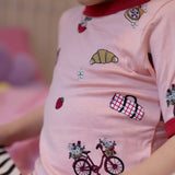 Pyjama Modal Pique-nique 2-14ans-Roche Ciseaux-ROO-T60208-CLÉMENT