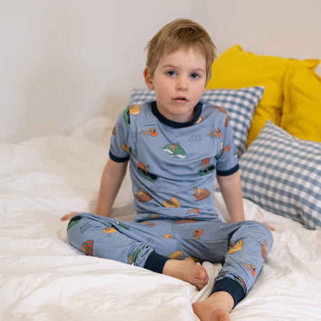 Pyjama Modal Chien 2-14ans-Roche Ciseaux-ROO-T60218-CLÉMENT