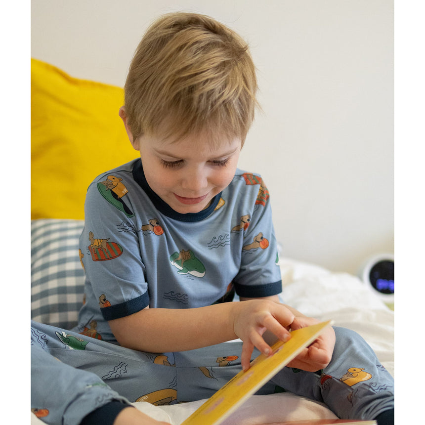 Pyjama Modal Chien 2-14ans-Roche Ciseaux-ROO-T60218-CLÉMENT