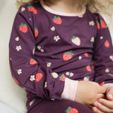 Pyjama Fraises Modal 2-14ans-Roche Ciseaux-ROO-T61178-CLÉMENT