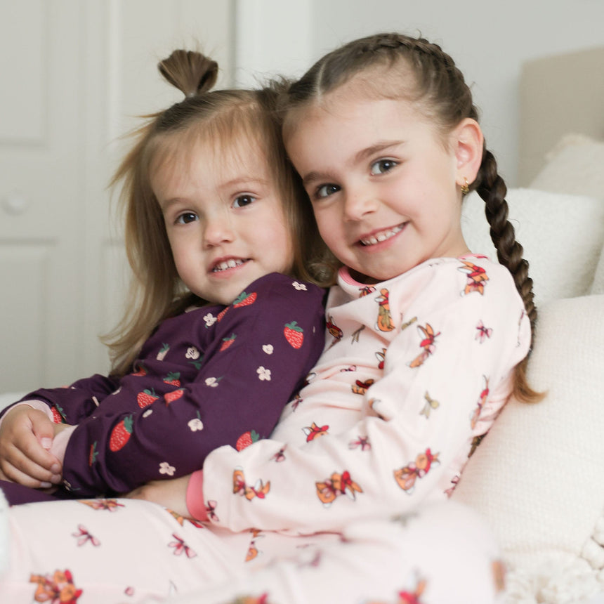 Pyjama Fraises Modal 2-14ans-Roche Ciseaux-ROO-T61178-CLÉMENT