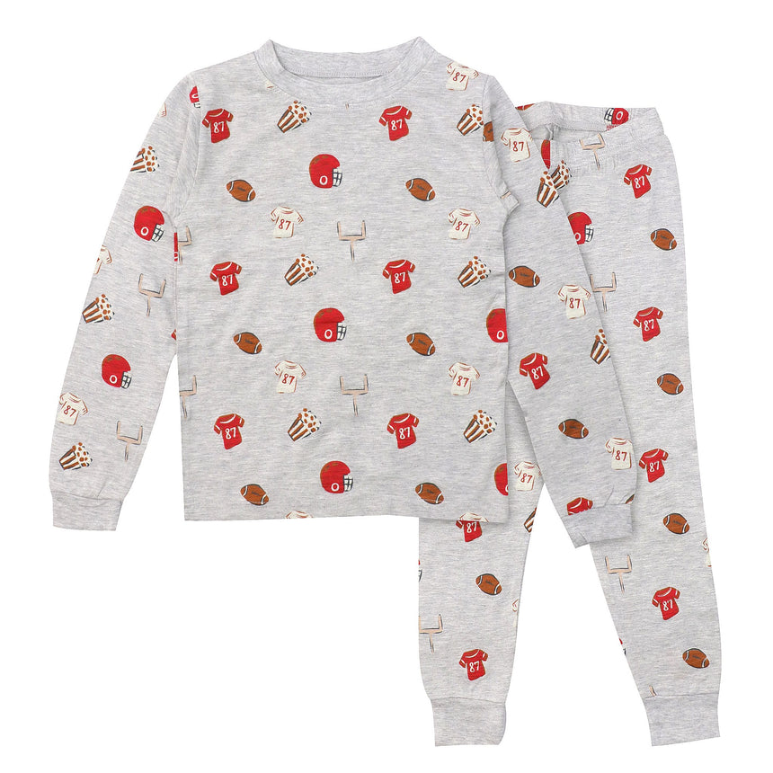 Pyjama Modal Football 2-14ans-Roche Ciseaux-Gris-2-ROO-T61188-CLÉMENT