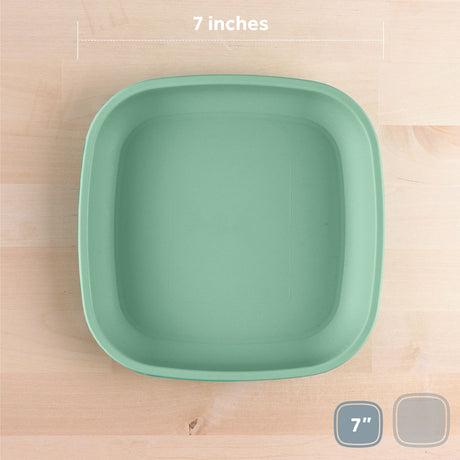 Assiette Plate 7" - Sauge-Re-Play-RPL-00225-CLÉMENT