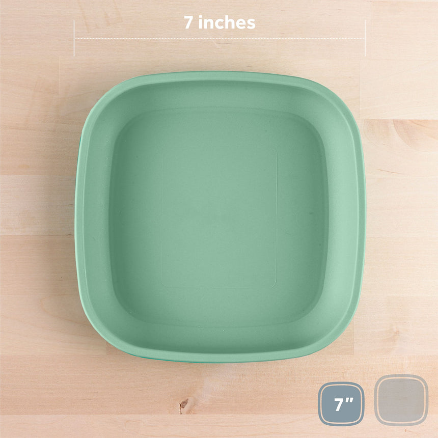 Assiette Plate 7" - Sauge-Re-Play-RPL-00225-CLÉMENT