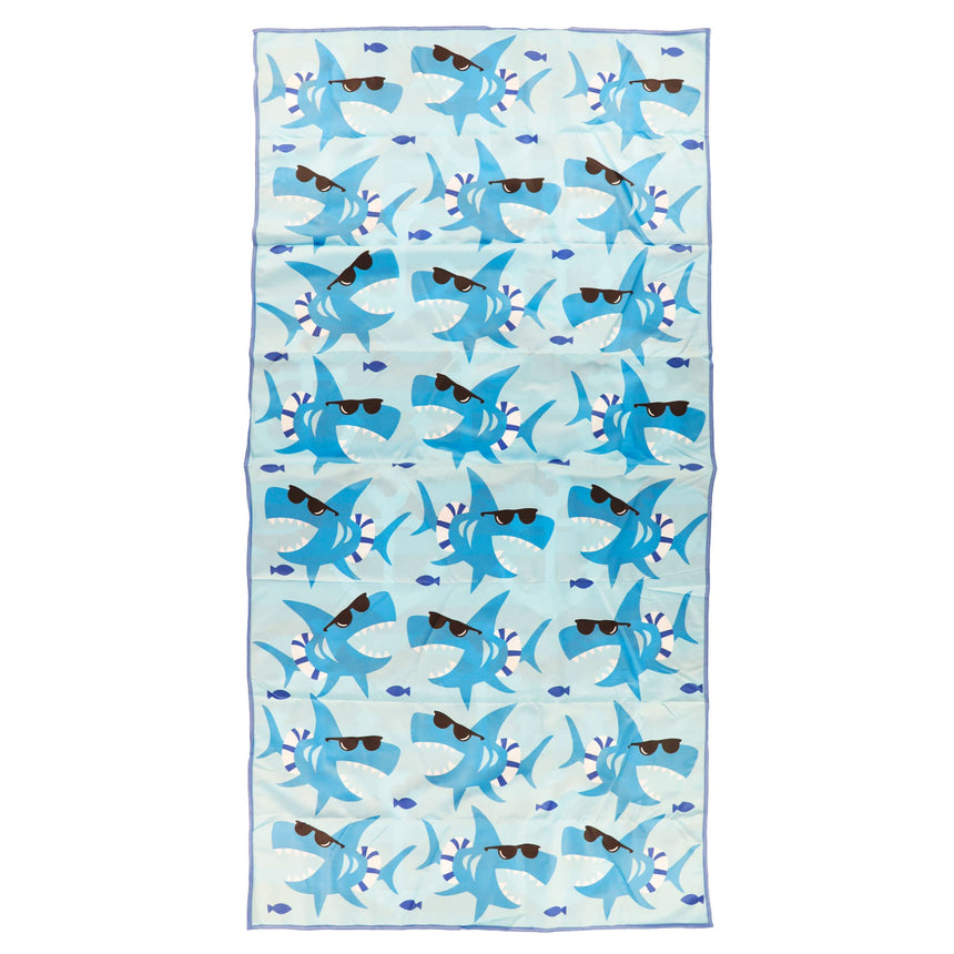 Serviette de Plage Réversible - Requins Sympas-SAFDIE & CO-SAE-79334-S-04-CLÉMENT