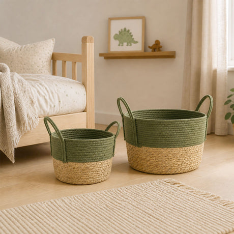 Petit Panier Rangement Vert-SAFDIE & CO-SAE-99226-Z-19-CLÉMENT