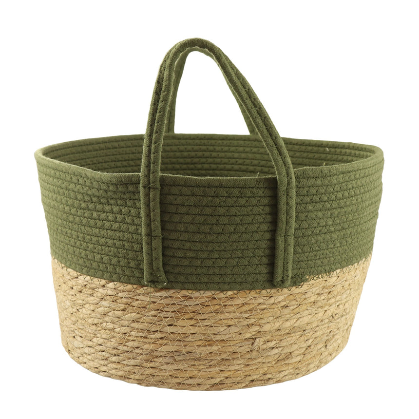 Grand Panier Rangement Vert-SAFDIE & CO-SAE-99227-Z-19-CLÉMENT