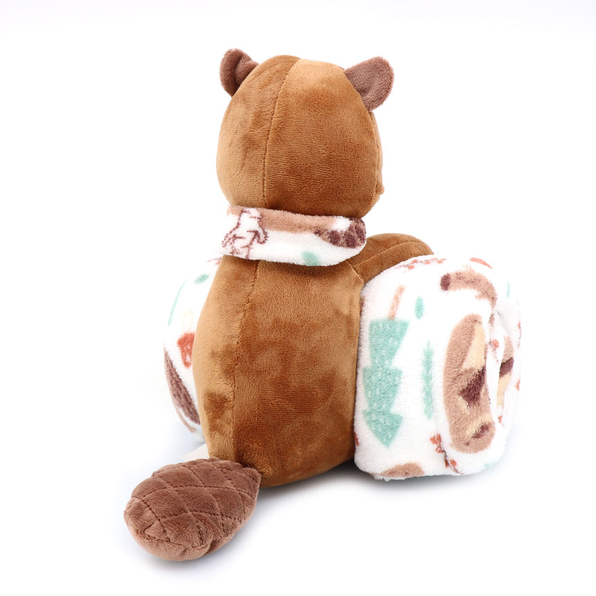 Ensemble Peluche et Couverture - Castor-SAFDIE & CO-SAE-99659-2Z-02-CLÉMENT