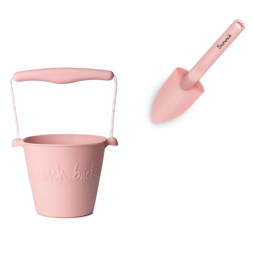 Seau avec Pelle - Rose-Scrunch-SCR-SBU-52-CLÉMENT
