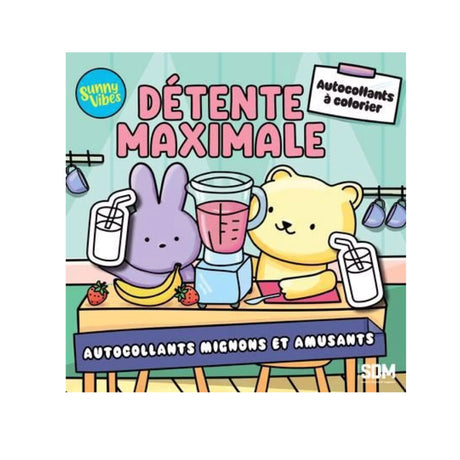 Autocollants mignons et amusants - Détente Maximale-IGLOBOOK-SDM-948625-CLÉMENT
