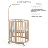Mini Couchette Stokke® Sleepi™ V3 avec Matelas - Naturel-Sleepi-SEE-600601-CLÉMENT