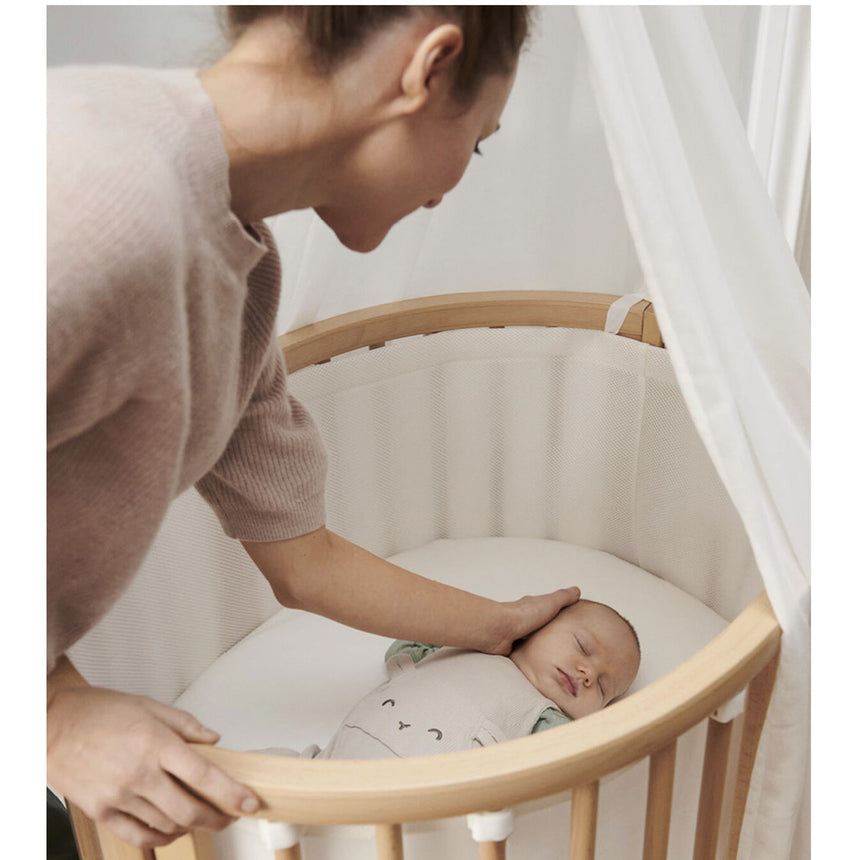 Mini Couchette Stokke® Sleepi™ V3 avec Matelas - Naturel-Sleepi-SEE-600601-CLÉMENT