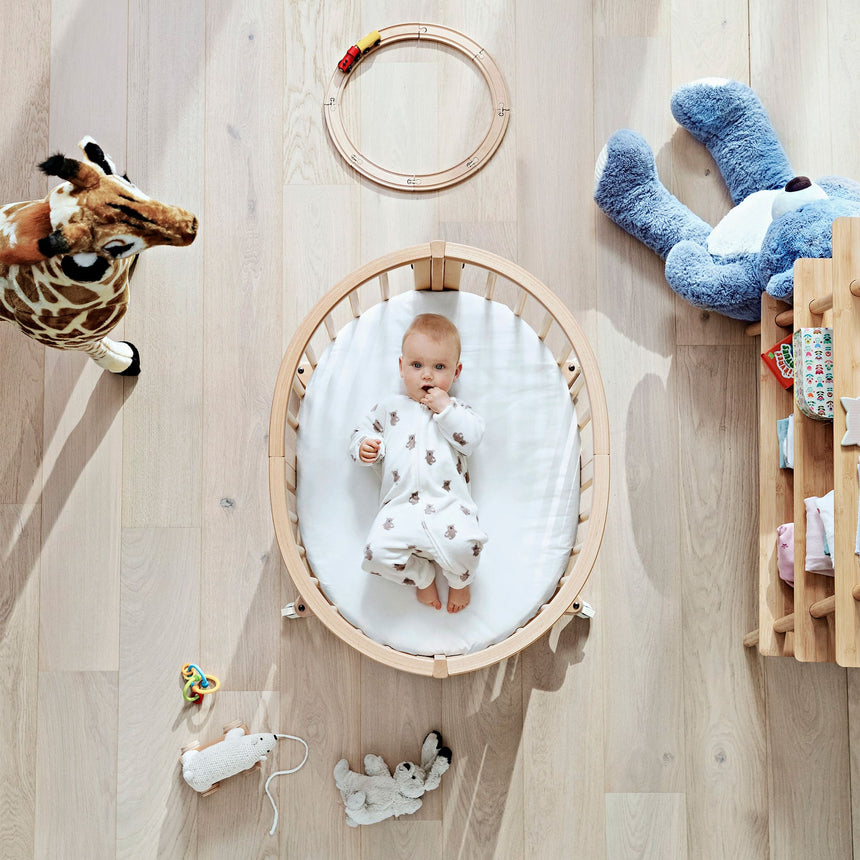 Mini Couchette Stokke® Sleepi™ V3 avec Matelas - Blanc-Sleepi-SEE-600602-CLÉMENT
