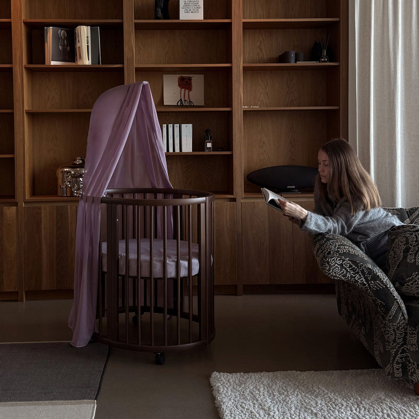 Mini Couchette Stokke® Sleepi™ V3 avec Matelas - Brun-Sleepi-SEE-600604-CLÉMENT