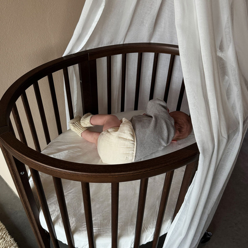Mini Couchette Stokke® Sleepi™ V3 avec Matelas - Brun-Sleepi-SEE-600604-CLÉMENT