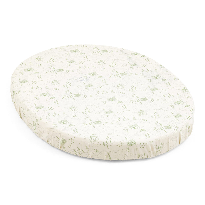 Drap-housse Sleepi Mini - Sage Green Map-Sleepi-SEE-683208-CLÉMENT