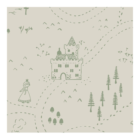 Drap-housse Sleepi Mini - Sage Green Map-Sleepi-SEE-683208-CLÉMENT
