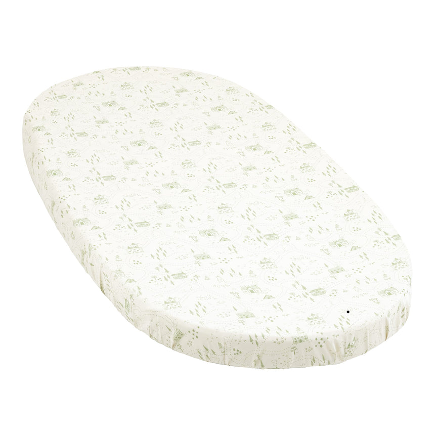 Drap-housse Sleepi Bed - Sage Green Map-Sleepi-SEE-683308-CLÉMENT