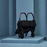 Poussette Jet Double - Noir-Silver Cross-SIL-SX2342BK-CLÉMENT