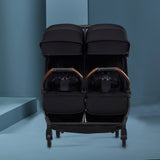 Poussette Jet Double - Noir-Silver Cross-SIL-SX2342BK-CLÉMENT